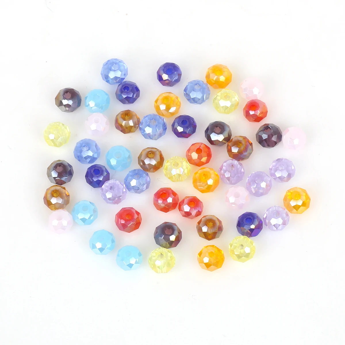 

2mm 3mm 4mm 6mm 8mm Rondelle Austria Crystal Beads Faceted Glass Beads Loose Spacer Beads For DIY Bracelet Jewelry Making