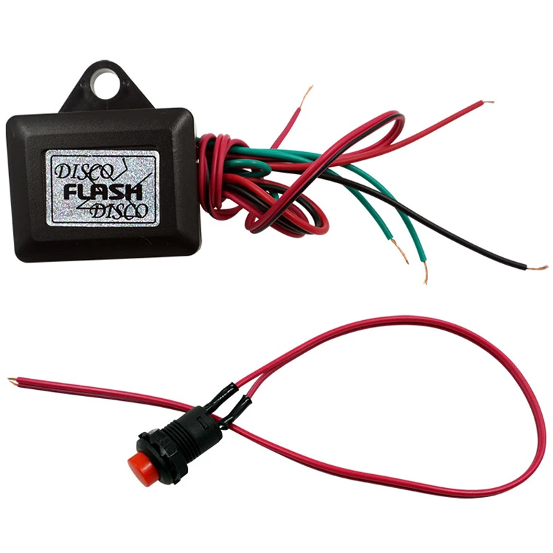 

Motorcycle Electric Vehicle Modification Parts Double Flash Relay Double Flash Switch Turn Signal Flash Strobe Switch Universal
