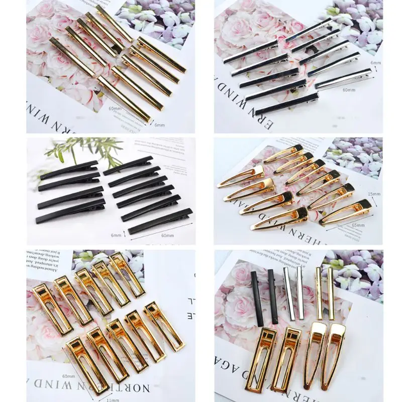 Заколки силиконовые формы для эпоксидной смолы DIY заколка волос акриловый зажим