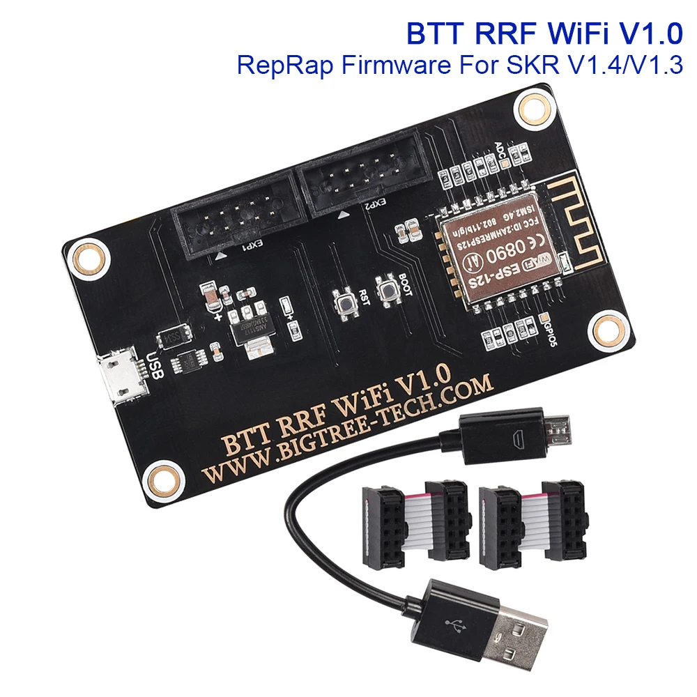 BIGTREETECH BTT RRF WiFi V1.0 модуль 3D части принтера для SKR V1.3 V1.4 плата управления reprap Duet Wifi