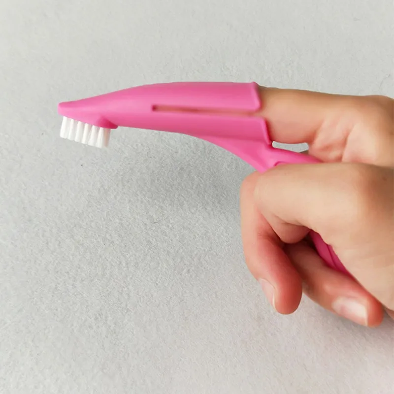 Зубная щетка для домашних животных кошек собак зубная гигиены зубов массажные