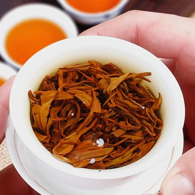 Чёрный чай ZhengShanXiaoZhong улучшенный зеленый для красоты ухода за здоровьем
