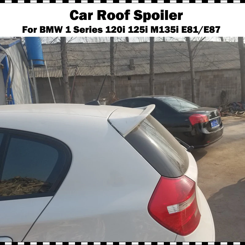 Автомобильный спойлер из стекловолокна на крышу для хэтчбека BMW 1 серии E87 120i 130i 135i