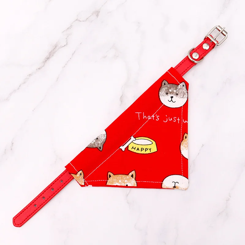 Милый Ошейник с банданой для щенков кошек чихуахуа йоркширский шейный платок