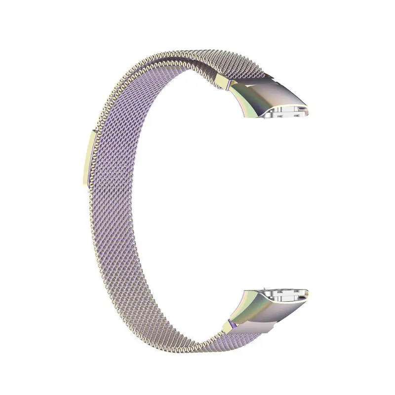 MULTICOLOR Магнитная Нержавеющая Сталь замена часы ремешок для samsung Galaxy fit SM-R370 браслет - Цвет ремешка: MULTICOLOR