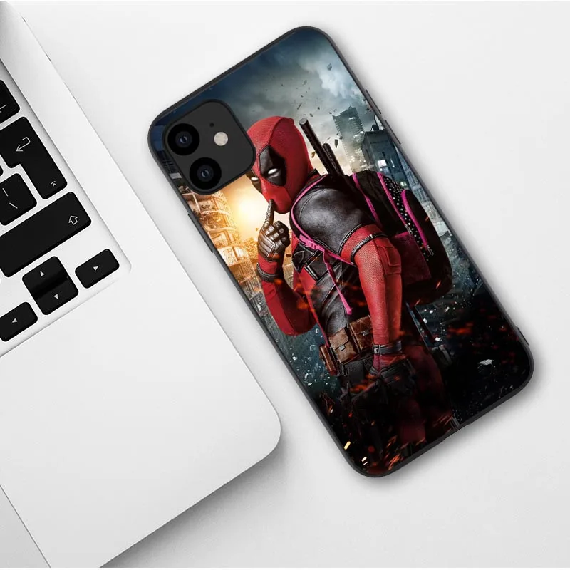 Чехол для телефона для iPhone 11 Pro 5,8 чудо-яд Железный человек Человек-паук Дэдпул мягкий чехол для iPhone 11 Pro MAX 6,1 6,5 дюйма