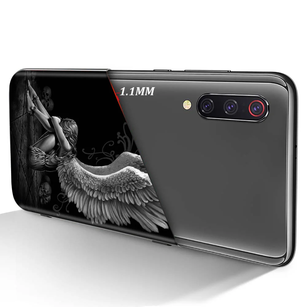 Чехол для телефона Xiaomi Redmi 9C 9A 8 7A 8A 9 Prime Power 7 6A K30 K20 K40 Pro Plus 9T 9i 6 Coque Angel Wings | Мобильные