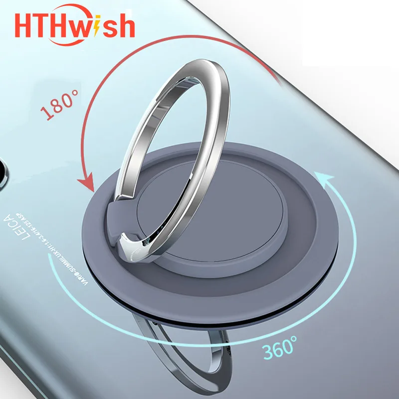 

Free rotation universal ultra-thin mobile phone ring holder magnetic car mobile phone holder suitable for iPhone Xiaomi Huawei