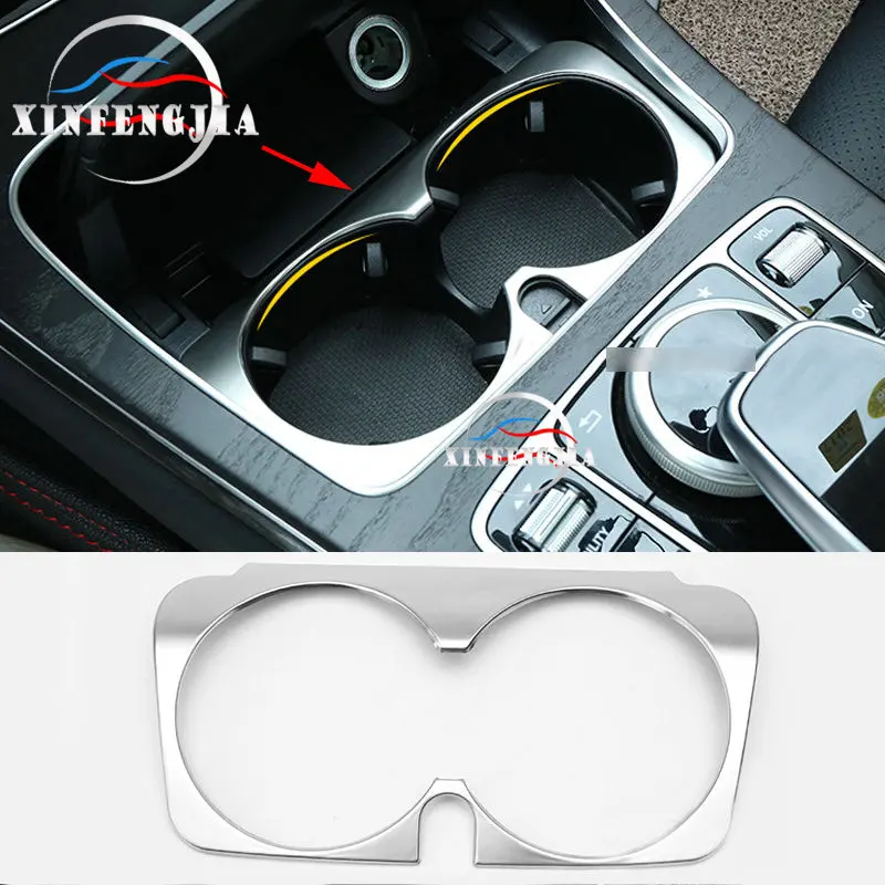 

Для Mercedes-Benz C E GLC Class W205 W213 X253 15-19, 1 шт., искусственная отделка крышки