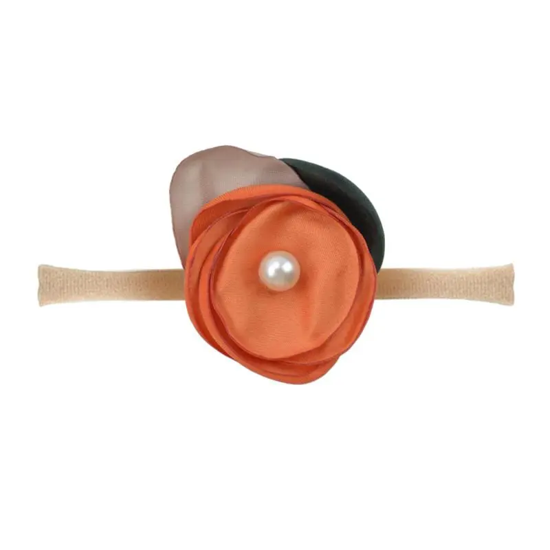 

10Pcs Baby Flower Bows Headband Nylon Elastic Floral Head Wraps Photography Prop