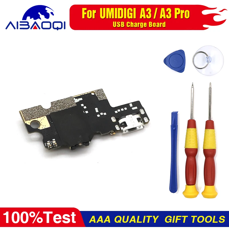 XUNQIYI для телефона Umidigi A3/A3 Pro/A5 Pro новая USB зарядная плата запасные части | Мобильные