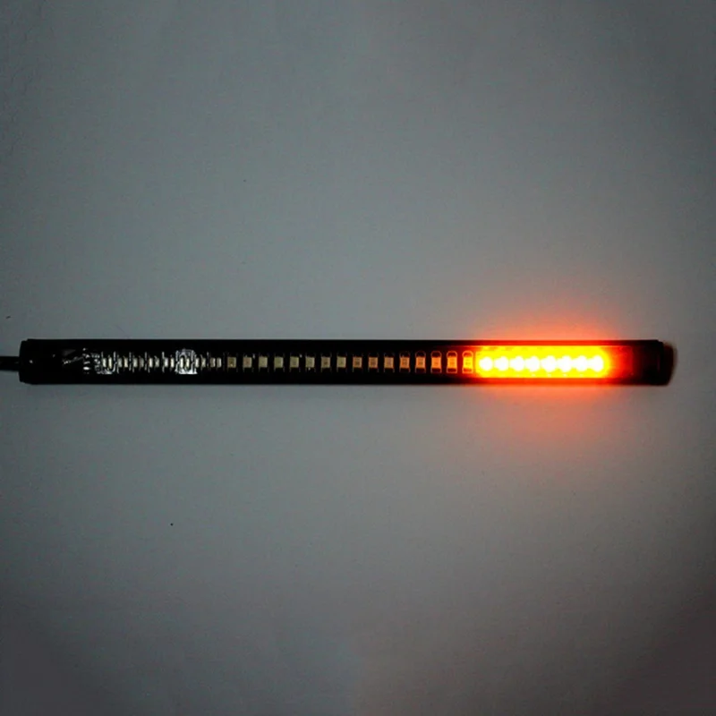 Световая полоса для мотоцикла задний стоп сигнал поворота подсветка номерного