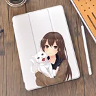 Чехол с рисунком аниме для iPad Pro 11, чехол с подставкой для планшета Mini 5 8-го поколения 2020, 10,2, 7, 6, Pro 12,9, 10,5, Air 2