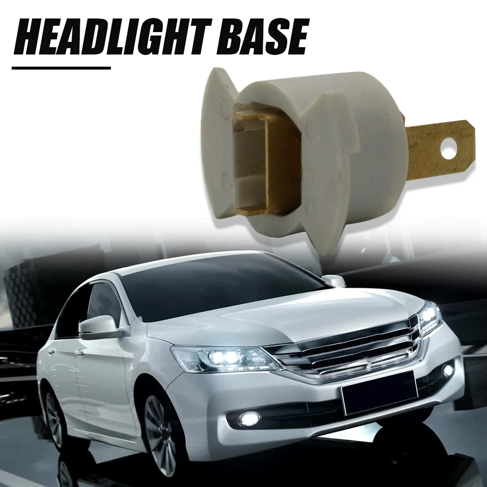 

H1 Halogen Headlight Bulb Socket Installa Remove Convenient Simple Holder 33116SD4961 for Honda CR-V Prelude