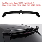 Задний спойлер на крышу, бампер, заднее крыло, крышка багажника для Mercedes Benz W177, хэтчбек, класс A, A180, A200, A250, A260, A45, AMG 2019 2020 +
