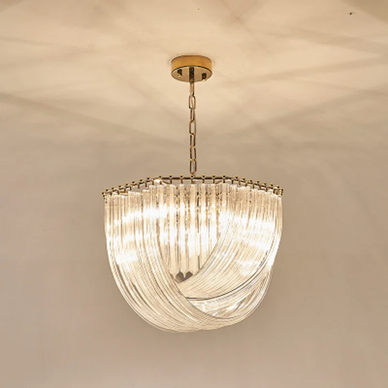 Подвесные светильники в стиле пост-модерн золотистые/Хромированные