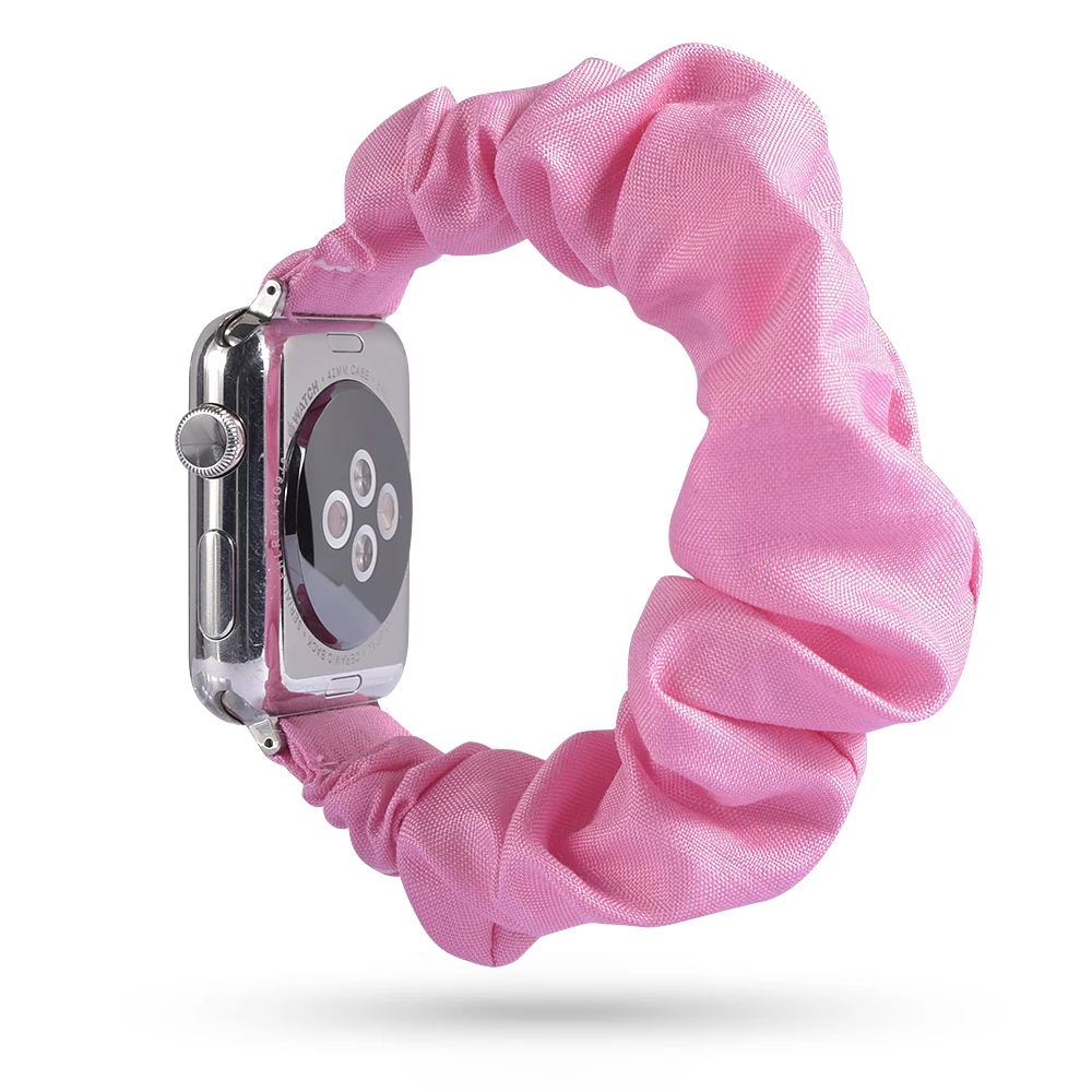 Новая мода резинка для волос эластичный ремешок для часов для Apple Watch 38 мм/40 мм 42 мм/44 мм Рождественский подарок браслет печатная ткань - Цвет ремешка: 16