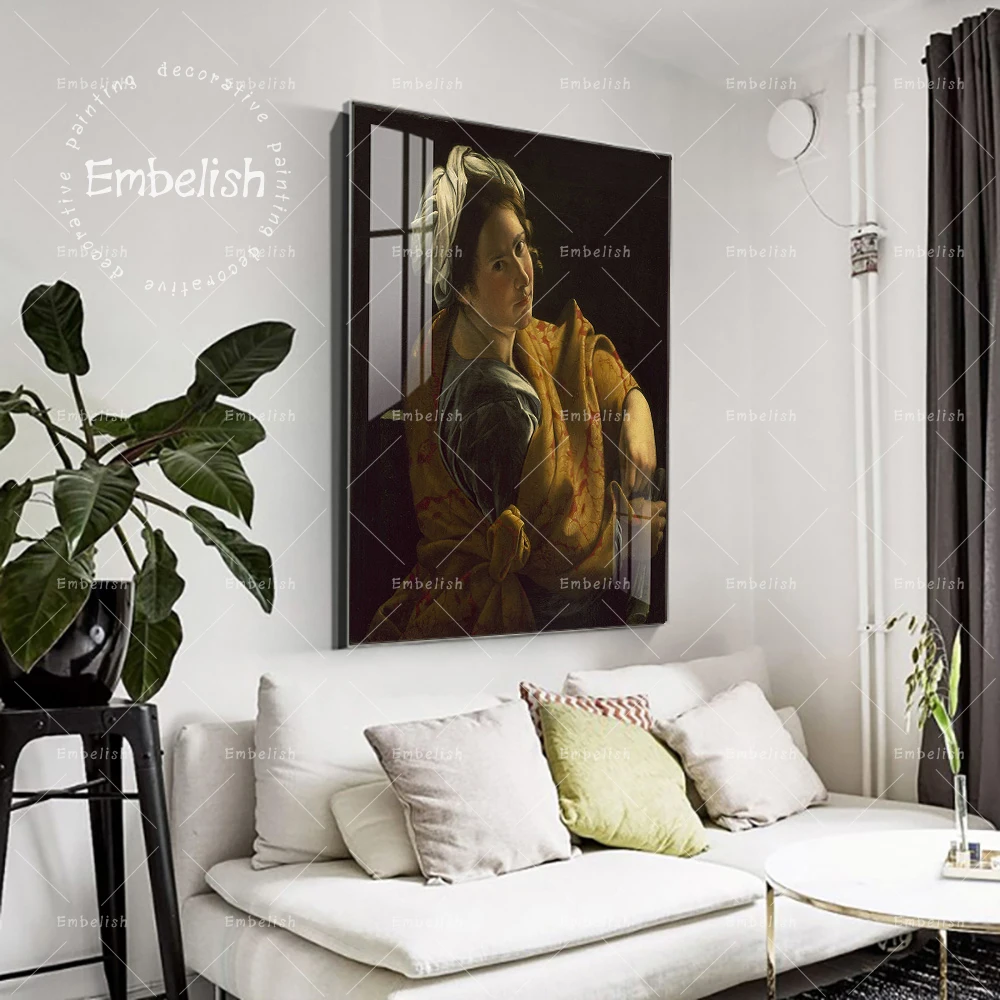 

1 Pieces Abstract Woman Wall Art Pictures For Living Room Modern Home Decor Posters HD Spray On Canvas Oil Painting Artworks