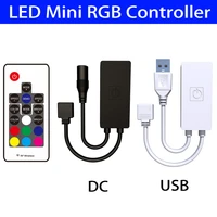 dc5 24v mini controller mini rgb radio frequency rf wireless wifi remote control black and white dcusb