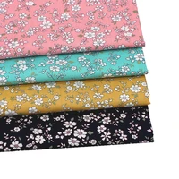 160x50cm pastoral style twill cotton floral sewing fabric making clothing shirt dress printed cloth