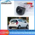 Автомобильная парковочная камера заднего вида HD CCD ночного видения Водонепроницаемая резервная камера заднего вида для Mercedes Benz A Class W169 2004  2012