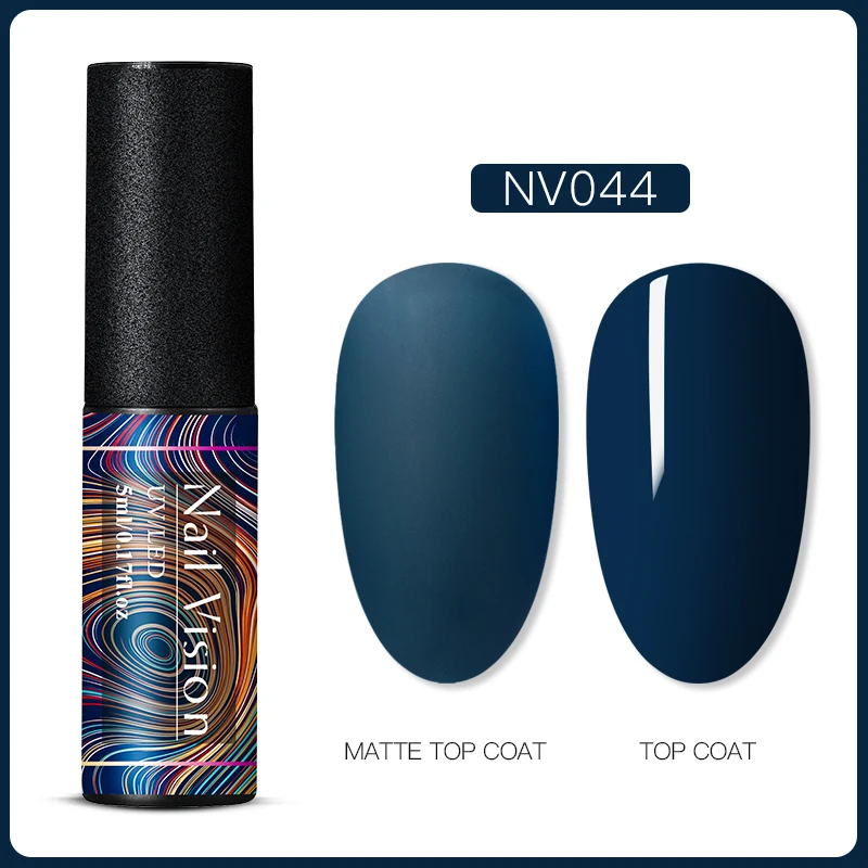 S06639 Nail Vision 5 мл УФ-гель для ногтей полуперманентный замачиваемый УФ-гель лак для ногтей гель-краска для ногтей для маникюра матовый топ необходим - Цвет: S06639