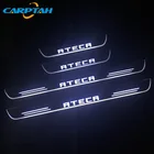 Настраиваемая движущаяся светодиодная педаль, Накладка на порог, порог, проход, освещение для SEAT ATECA 2016 - 2020