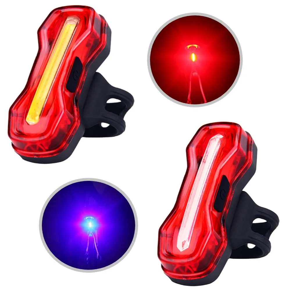 

Задний Фонарь велосипедный светодиодный, 6 режимов, зарядка через USB, IPX6