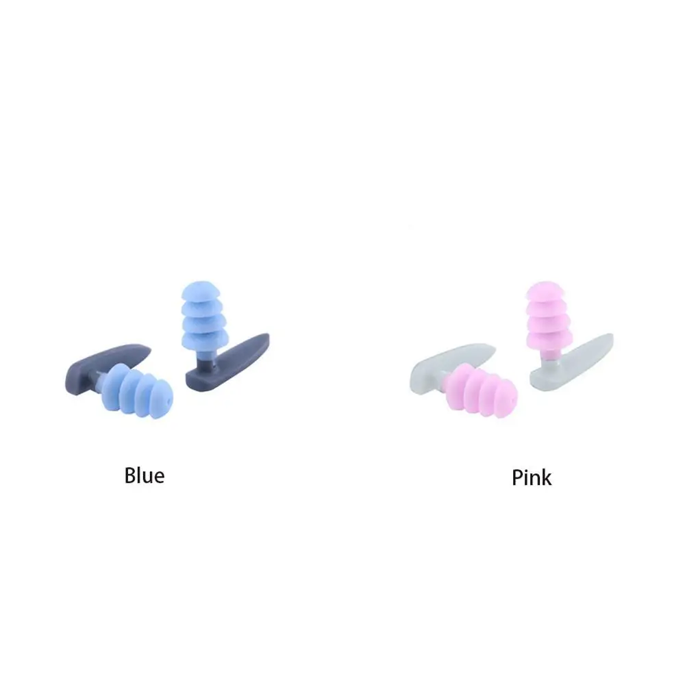 

Waterproof Soft Swimming Earplugs Nose Clip Case Protective Prevent Water Protection Ear Plug Soft Silicone Swim Dive Supplies