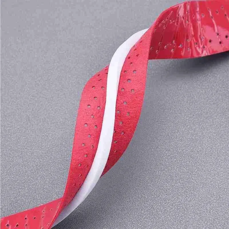 

1.1m Anti-slip Breathable Sport Over Grip Sweatband Over Tennis Tape Grip For Badminton Bicycle Racket grips Badminton Tenn O7K9