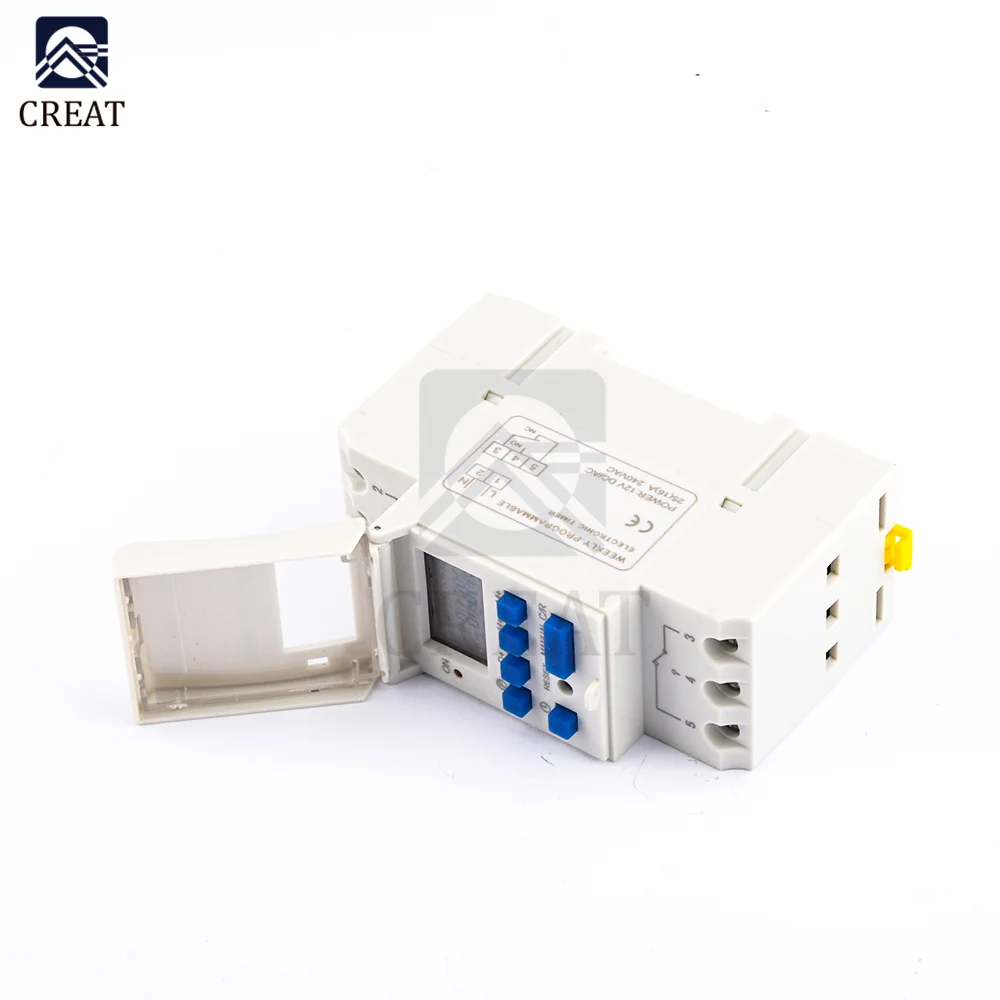 

Реле времени, стандартное Крепление на Din-рейку THC15A, программируемый цифровой таймер