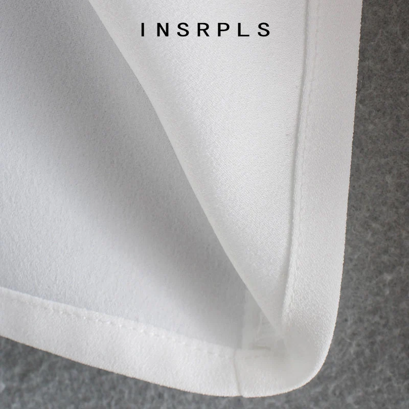 

INSRPLS Women Fashion Adjustable Waist With Bow Soft Touch Blouses Vintage Long Sleeve Button-up Female Shirts Chic Tops