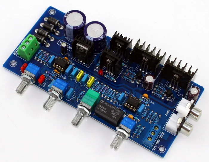 

NE5532 Tone Amplifier Preamplifier Volume Control Preamp Audio Board Speaker Amplifier Home Sound Theater DIY