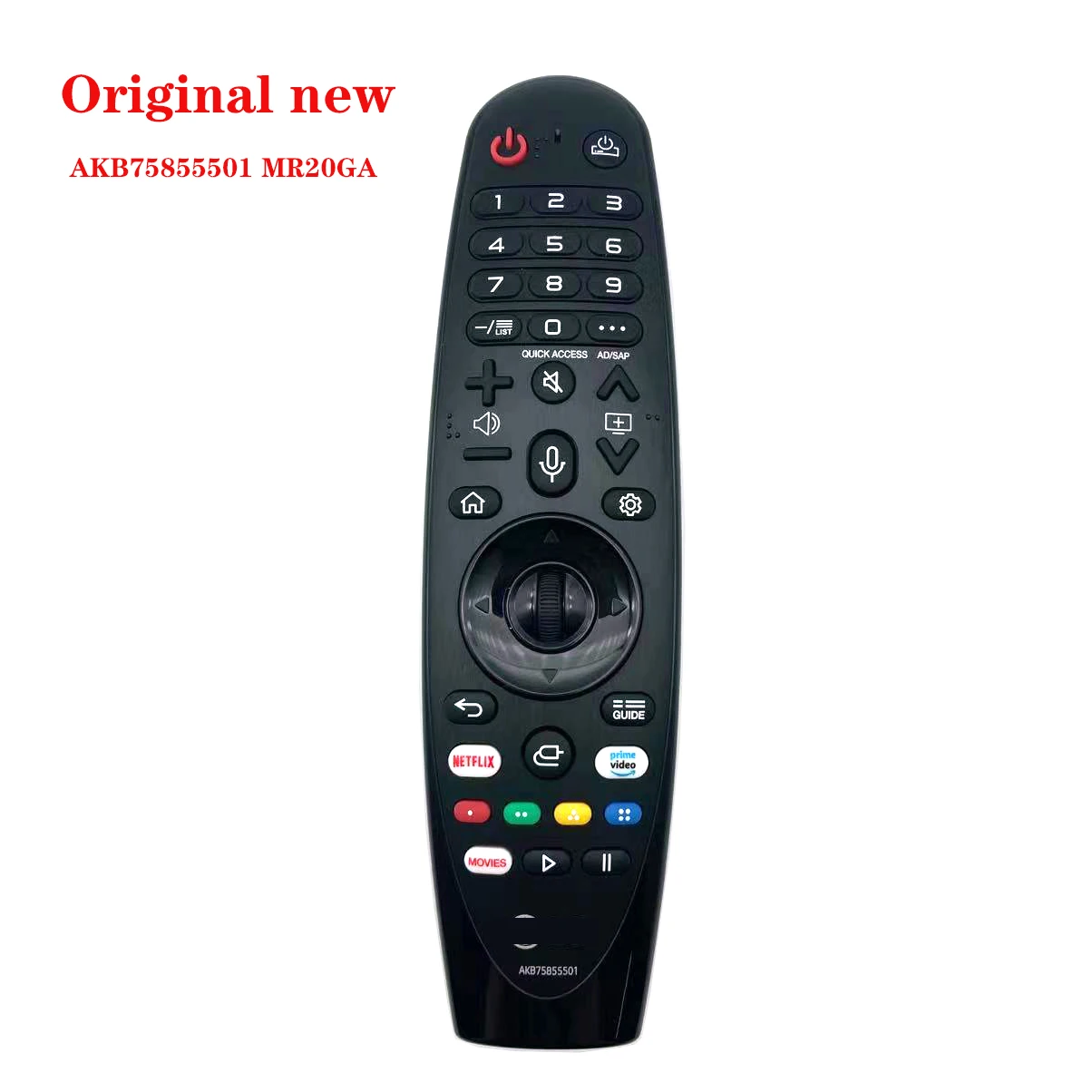 

Voice Magic New Original MR20GA Remote Control AKB75855501 For 2020 AI ThinQ 4K Smart TV NANO9 NANO8 ZX WX GX CX BX series
