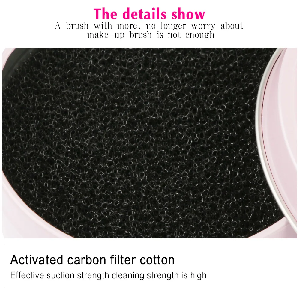 Макияж Щетка Очиститель спонж для удаления косметики цвет от кисти тени век
