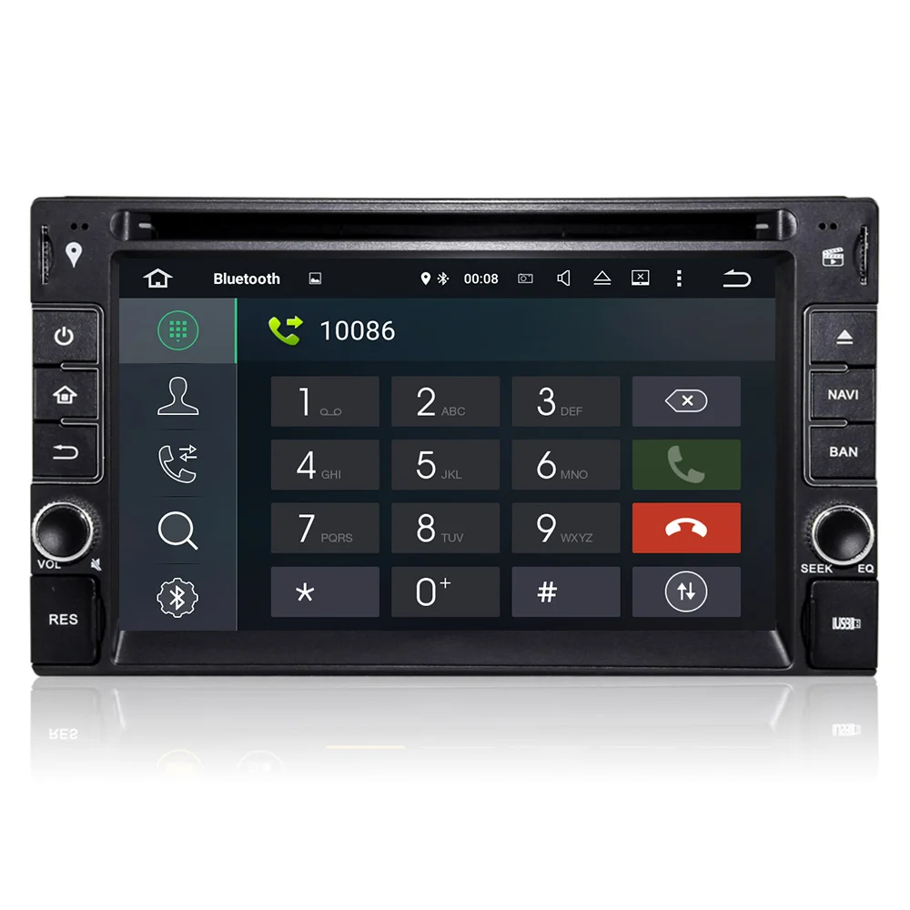 Eunavi Quad Cord 2 Din Android 9 0 автомобильный DVD GPS стерео радио плеер для Nissan Qashqai x trail Sentra Versa
