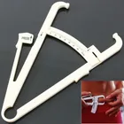 1 шт. персональный инструмент для измерения потери жира, калькулятор, штангенциркуль для фитнеса, инструмент для измерения жира, диаграмма для похудения, инструмент для тестирования кожи, Лидер продаж