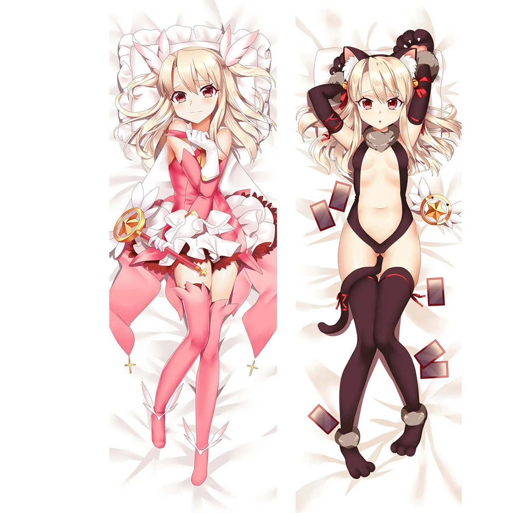 Аниме fate kaleid liner prisma illya Character miyu edelfelt& kuroe фон Айнцберн наволочка Dakimakura Чехол Женская наволочка