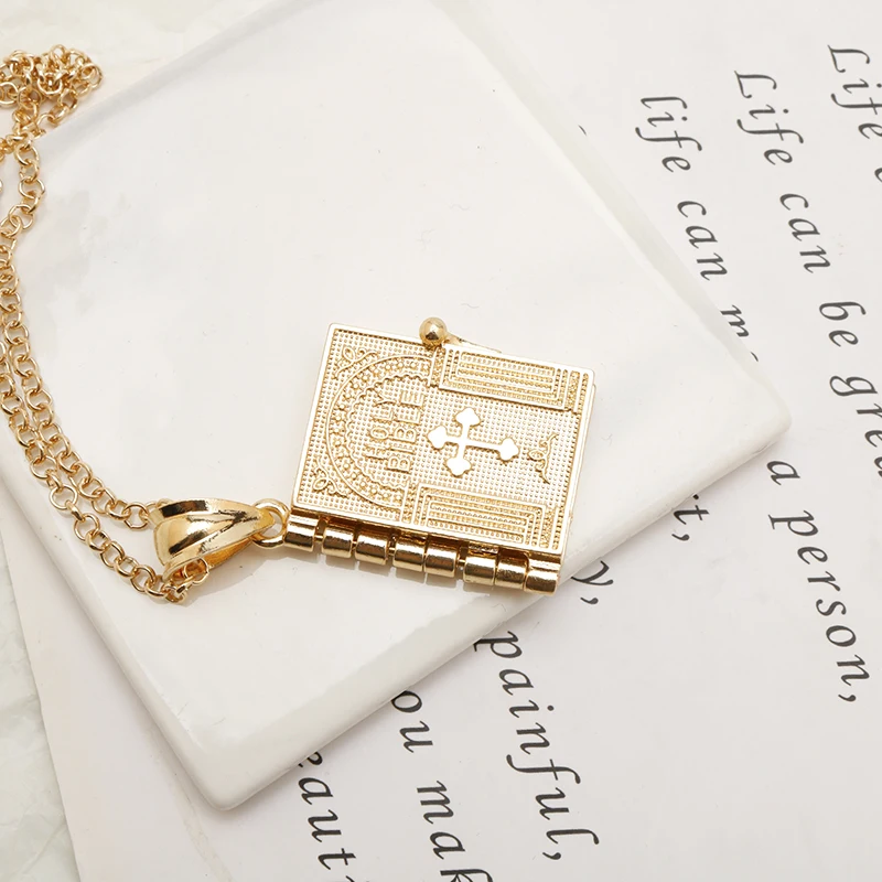 Новое поступление ожерелье складной Библии ниспадающее на шею ювелирные изделия