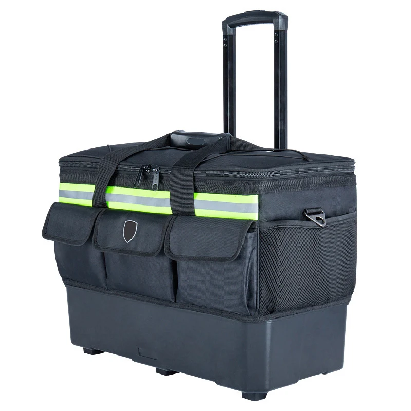 Large Multi-function Trolley Kit Canvas Installation and Maintenance Electrician Bag Thickened Case | Инструменты
