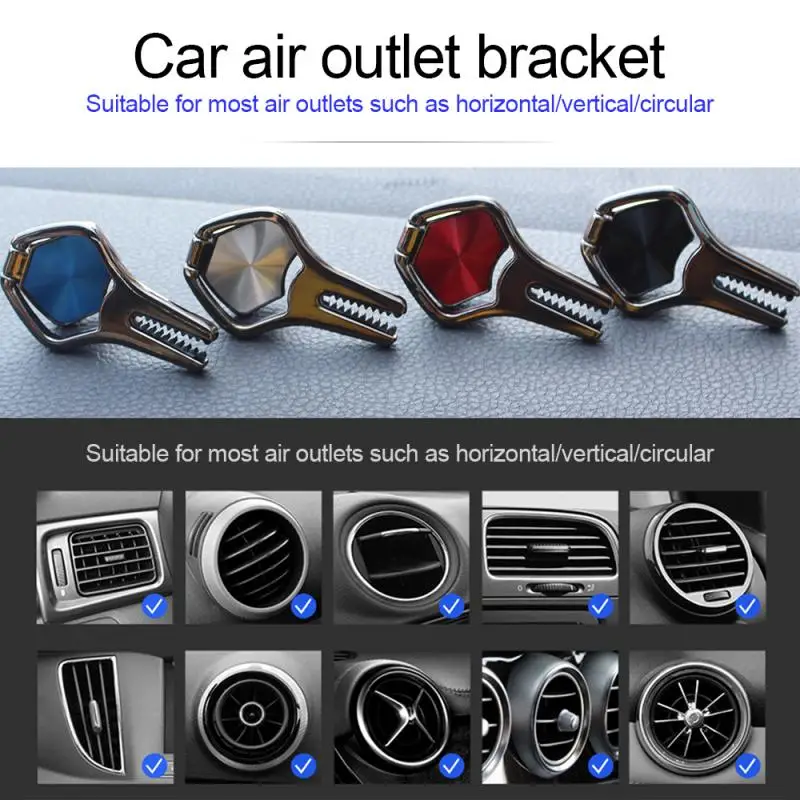 Многоугольник автомобильный вентиляционное отверстие крепление 2в1 мобильный