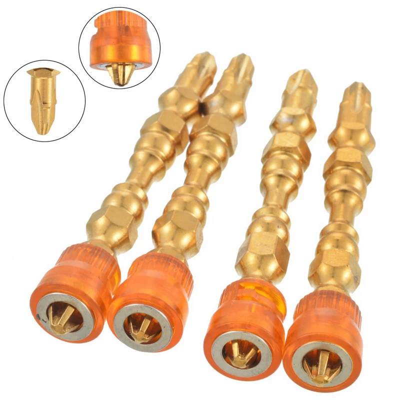 Набор Магнитных отверток Ph2 Phillips 1 шт. 100 мм Отвертка с шестигранным хвостовиком 1/4