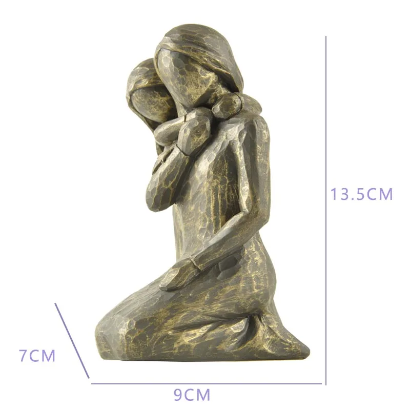 Статуэтки и фигурки для дочери бронзовые 13 см