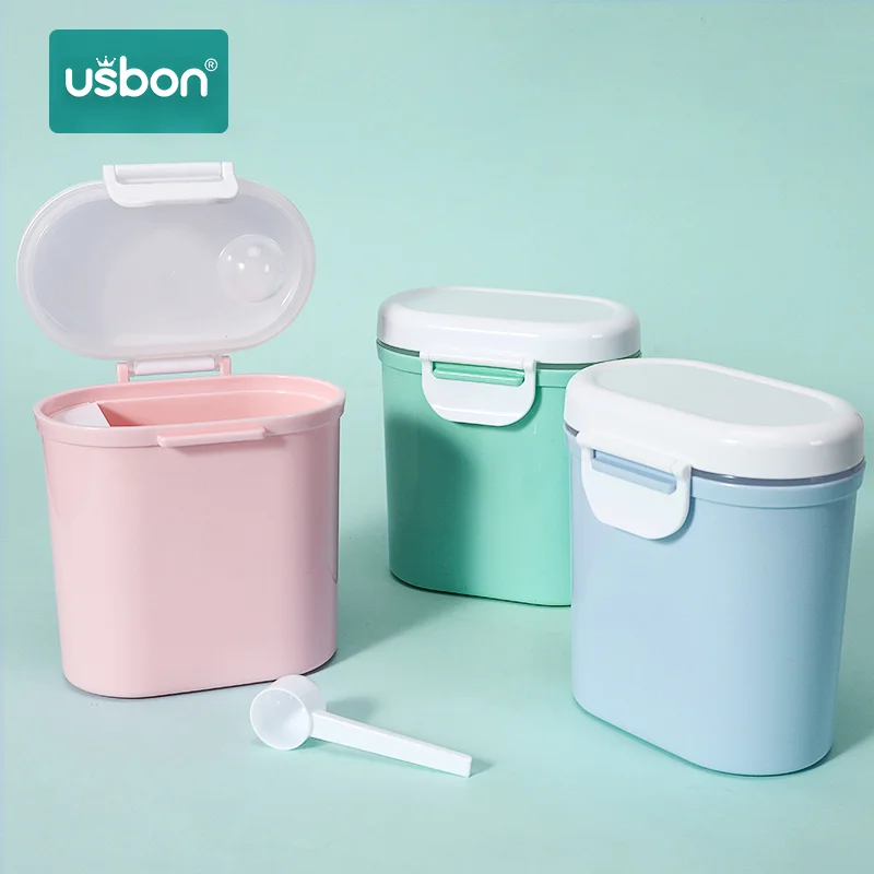 Usbon портативная коробка для хранения детского питания Эфирное молоко и злаки