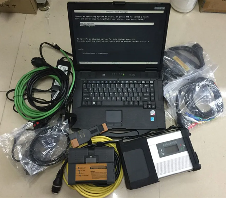 Высокое качество Toughbook CF 52 с MB Star C5 для BMW ICOM A2 Авто диагностический инструмент 1 ТБ