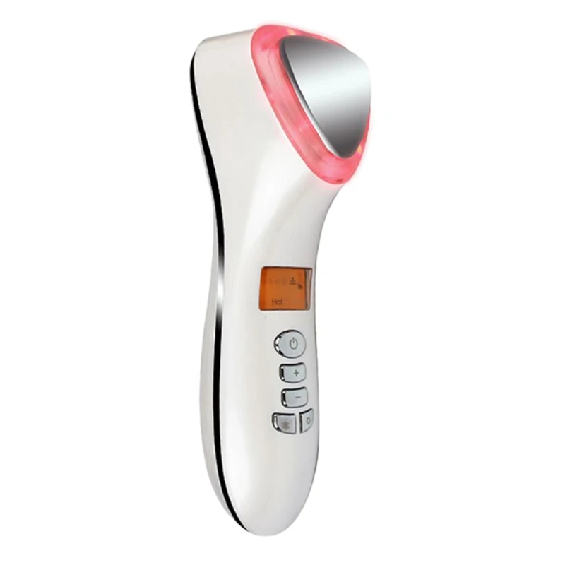 

Electric Facial Massager Ultrasonic Cryotherapy Hot Cold Light Photon Wrinkle Remove Device Face Spa Beauty Machine
