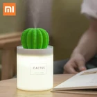 Xiaomi 3 жизни 280 мл кактус USB мини ультразвуковой увлажнитель для ароматерапии, увлажнители диффузор для эфирных масел, тумана для дома