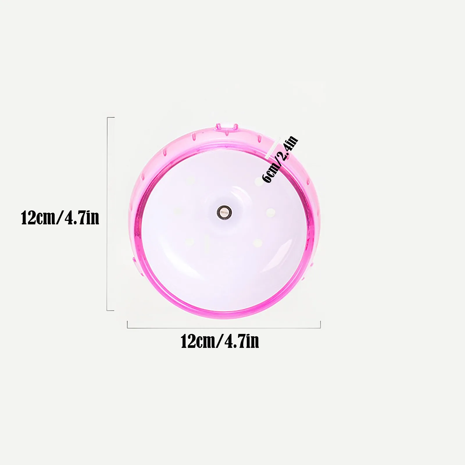 

Plastic, Hamster Exercise Wheel, Used For Ground Squirrel Squirrel Sports Toy Roller Pet Rodent Mice Jogging Ball Hamster