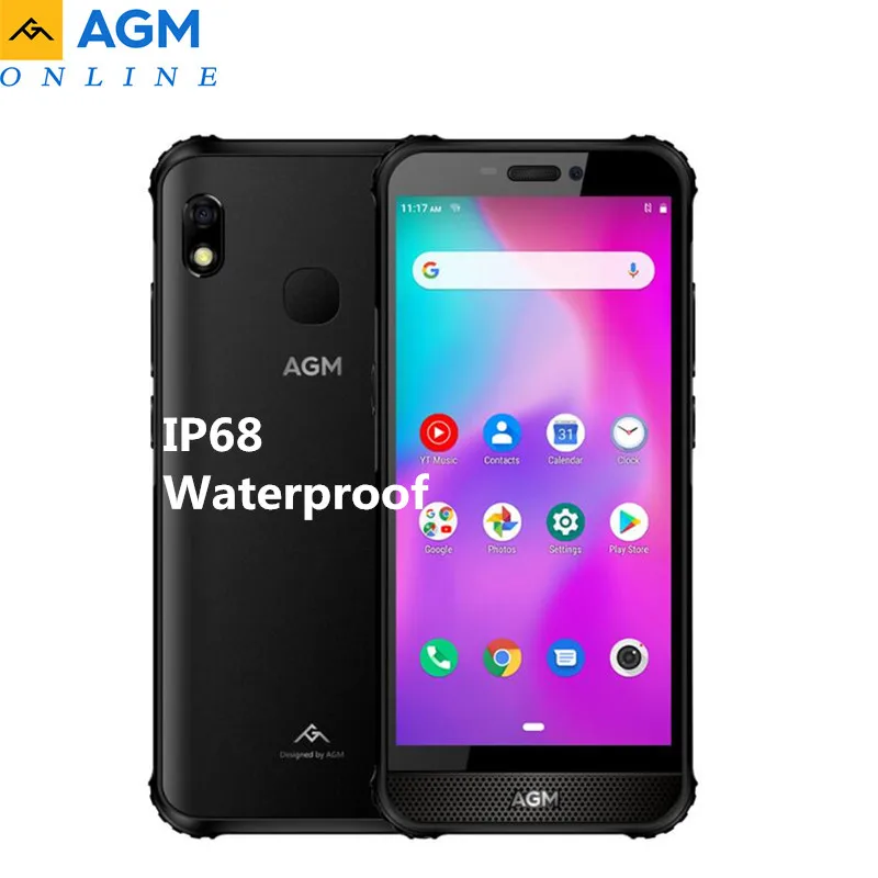 Смартфон AGM A10 IP68 3/4 ГБ ОЗУ 32/64/128 Гб ПЗУ|Смартфоны| |