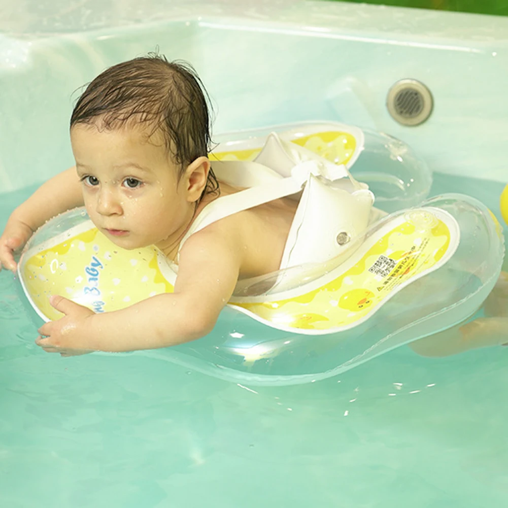 

Portable Baby Underarm Floating Swimming Ring Baby Inflatable Underarm Shoulder Strap Float Circle Summer Toys